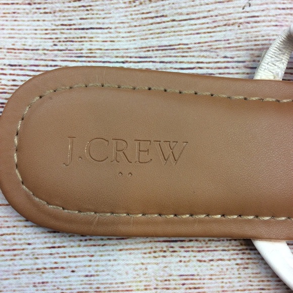 ❗️SOLD❗️J.Crew Red White Blue Strappy Sandal - Picture 3 of 7